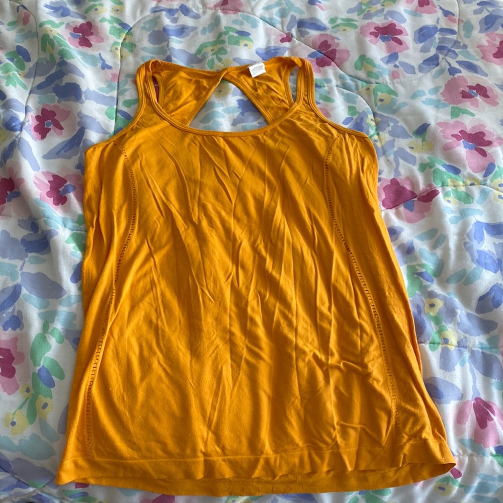 Fabletics Orange Tank top